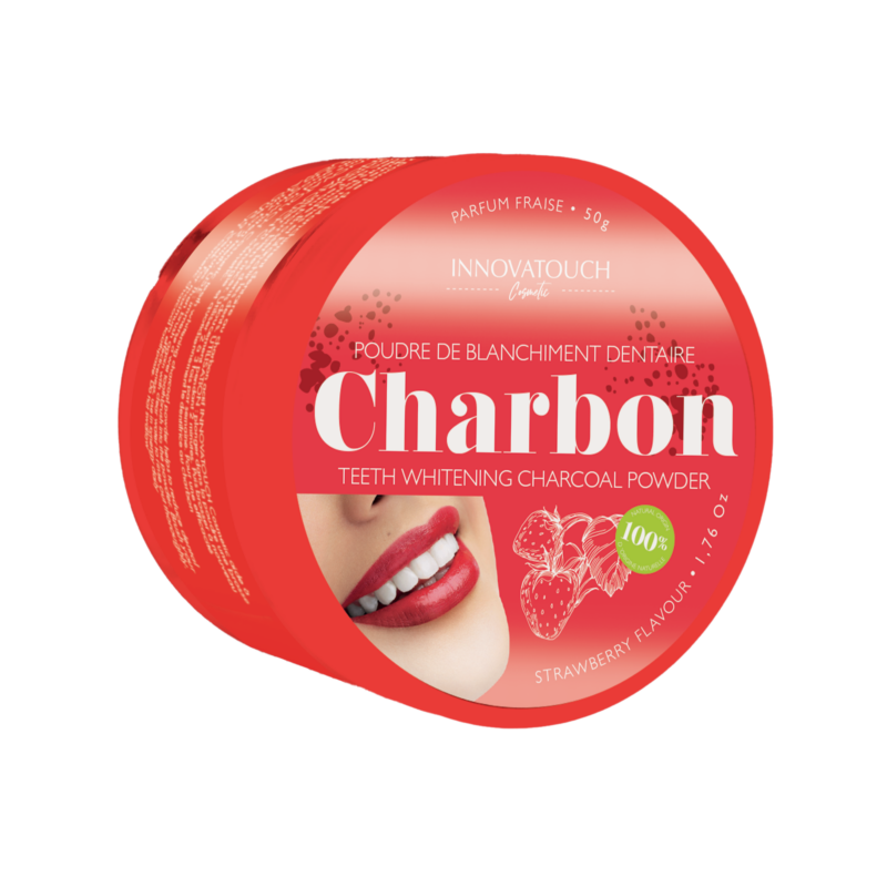 Poudre de blanchiment dentaire au parfum Fraise, Innovatouch Cosmetic